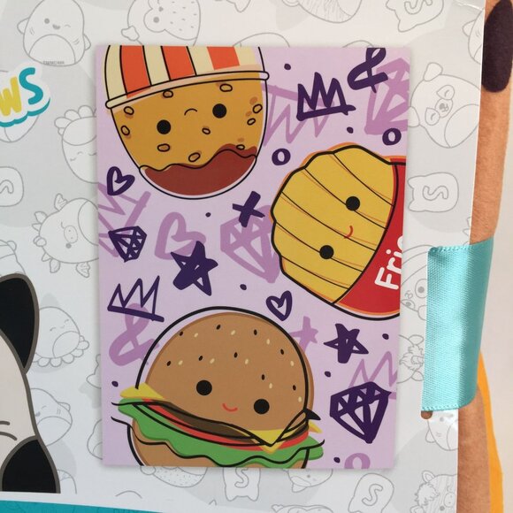 Squishmallows Snuggle Throw 50"x70" Just Lunchin Blanket Burger Fries NEW - Picture 6 of 6